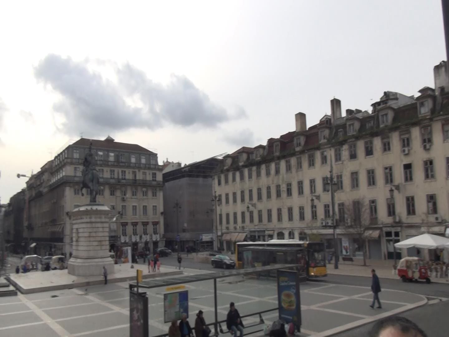 Praça da Figueira Square(plaza) Lisbon City